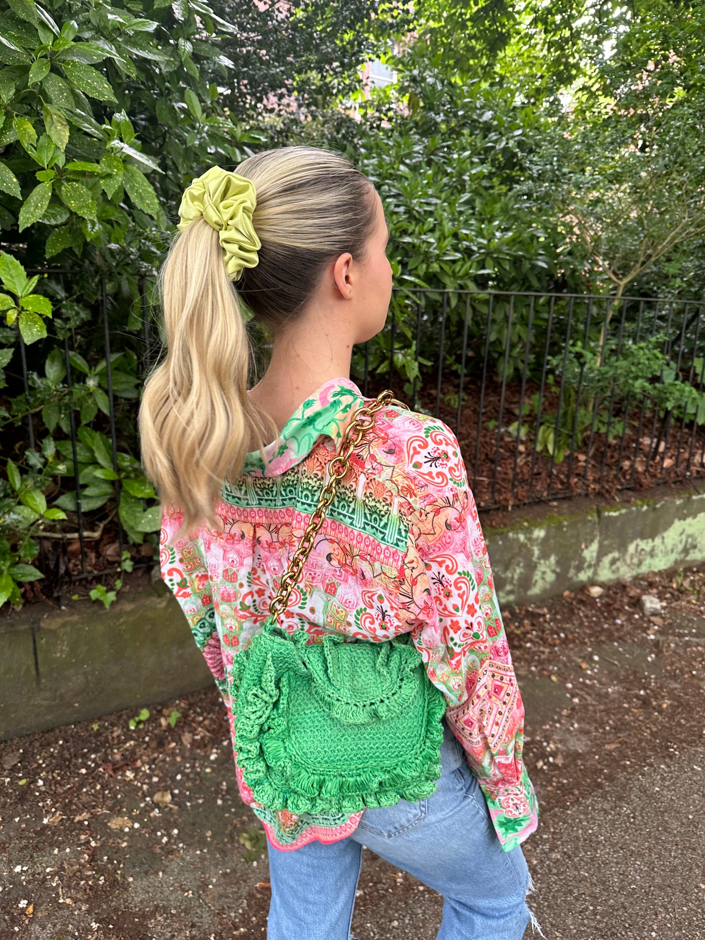 Satin scrunchies (2 for £14)