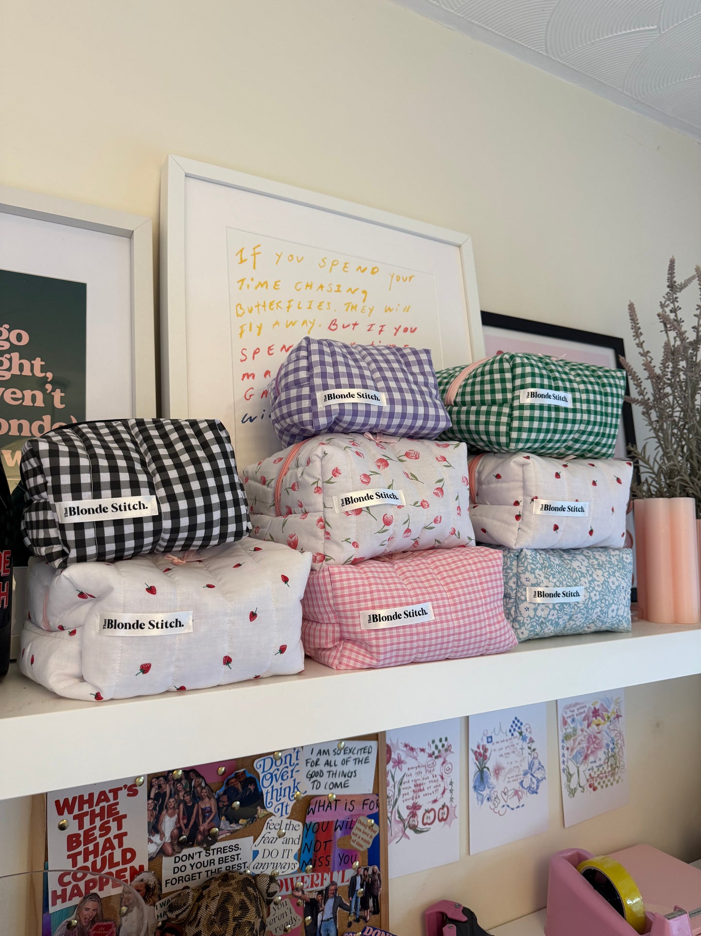 Quilted pouch - Design your own