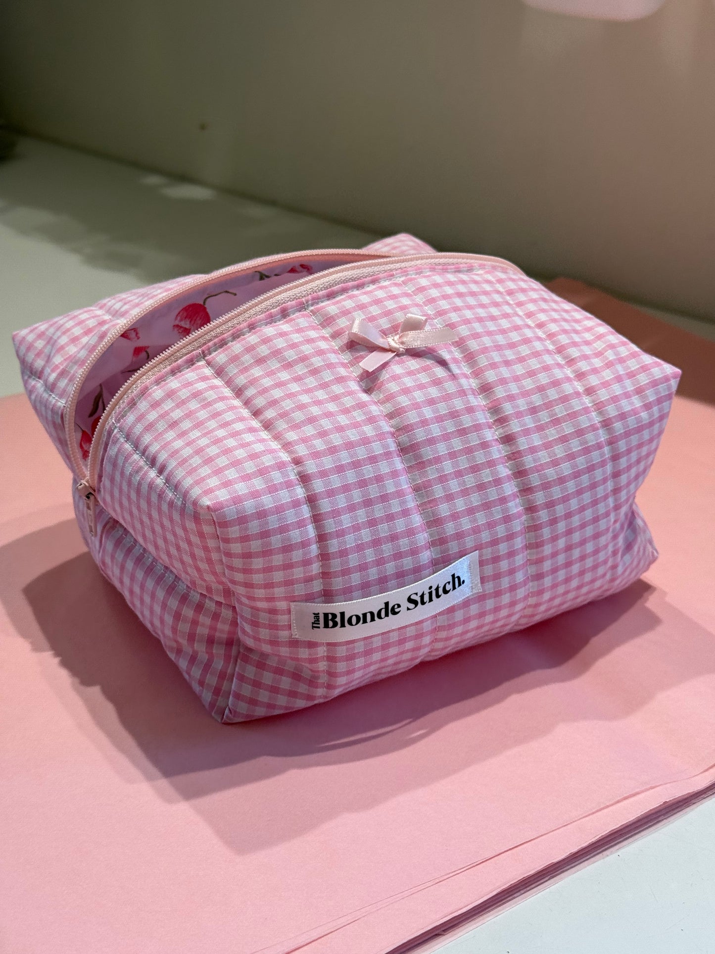 Quilted pouch - Design your own