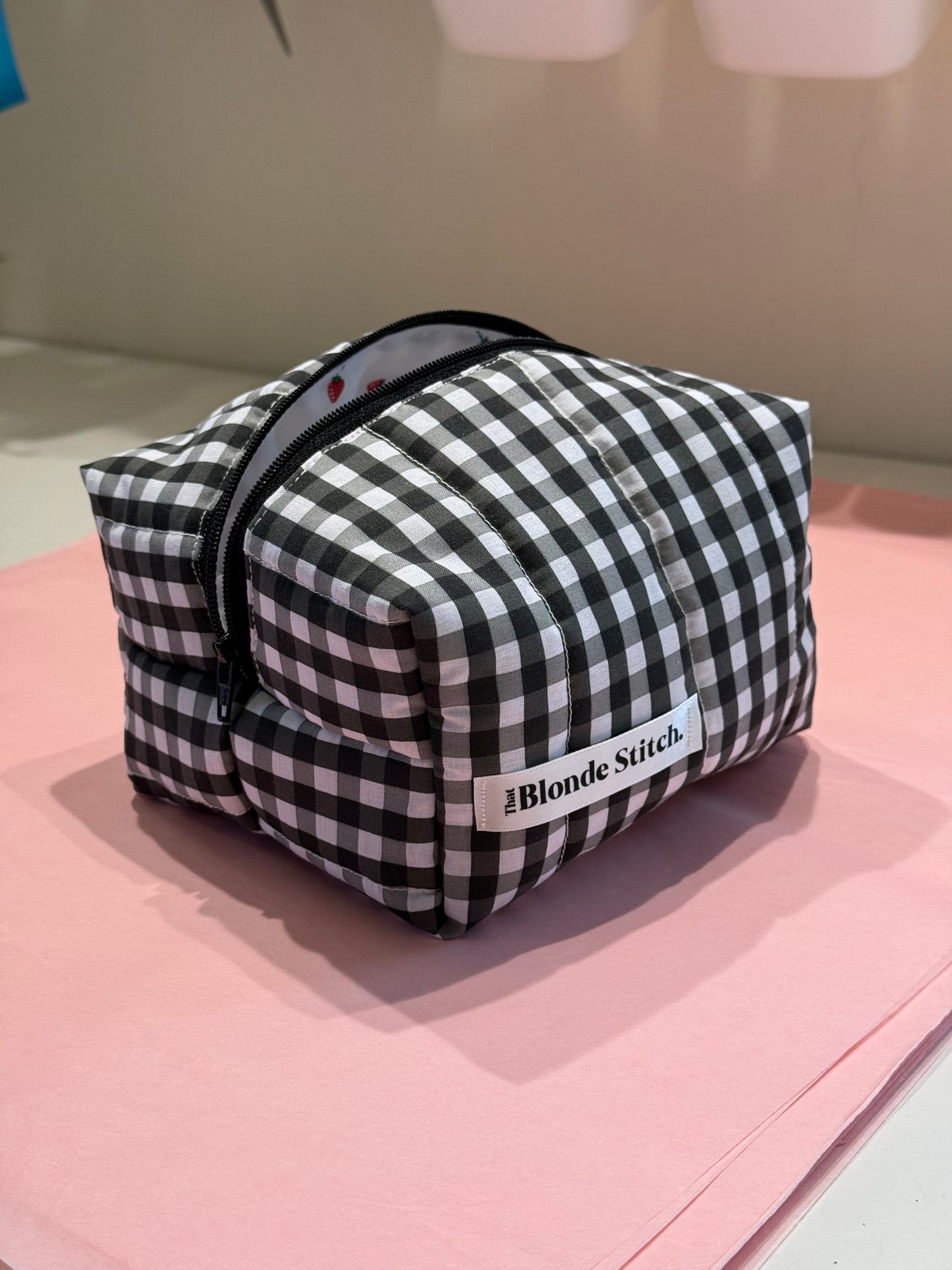 Quilted pouch - Design your own